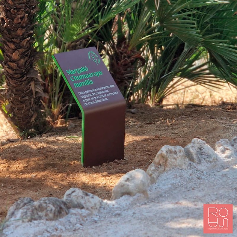 Faristol d'acer per Parcs dins la ciutat